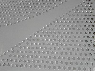 白银圆孔不锈钢冲孔板