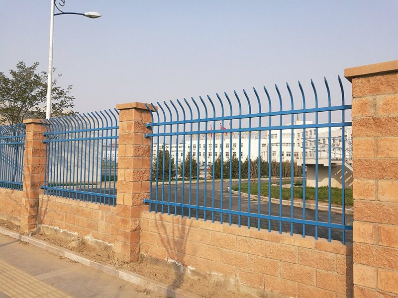 渭滨区单向防攀爬锌钢护栏